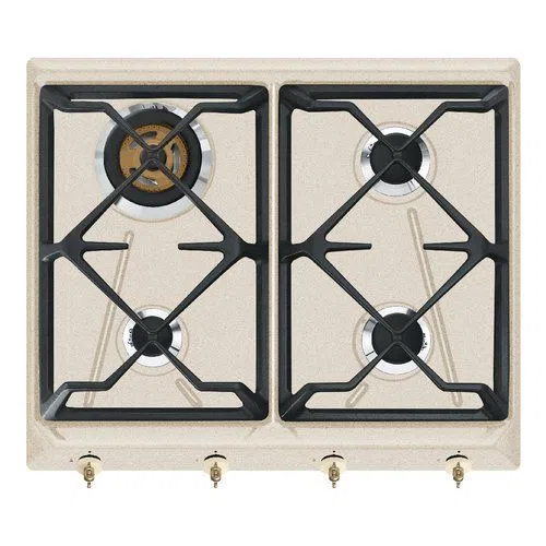 Smeg Piano cottura gas SRV864AVOGH2 Piano cottura gas Smeg COLONIALE SRV864AVOGH2 Avena 8017709263669