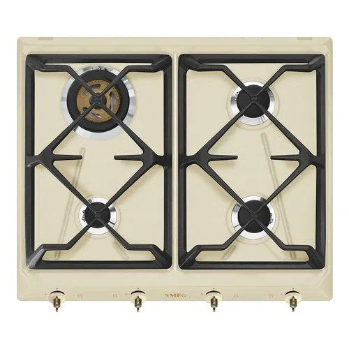 Smeg Piano cottura gas SRV864POGH Piano cottura gas Smeg COLONIALE SRV864POGH Panna 8017709233365
