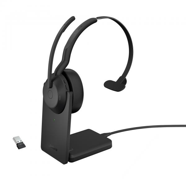 Jabra EVOLVE2 55 MONO UC LINK380A+STAND 5706991027471