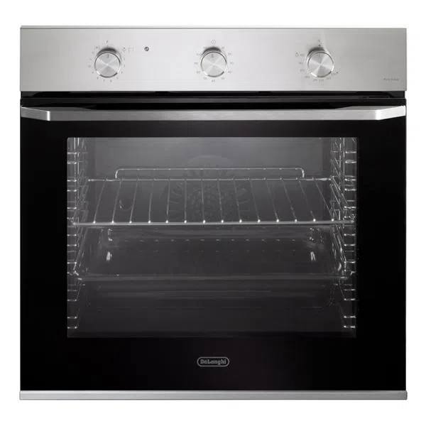 De Longhi FORNO 70LT 6PR GAS INOX PORTA NERA8024651213376