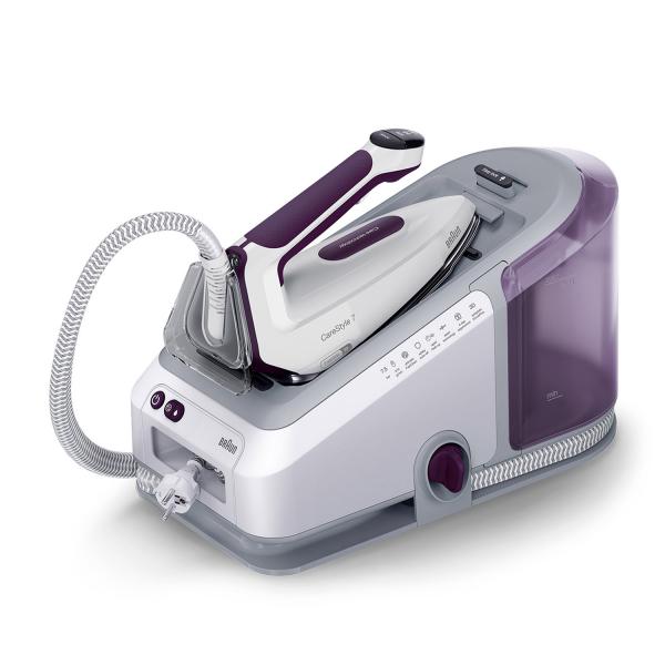Braun IS7266VI CALDAIA C/CONT 2700 W 7.5 BAR 2 LT 160 G/MIN CARESTYLE 7 PRO BIANCO/VIOLA 8021098002372