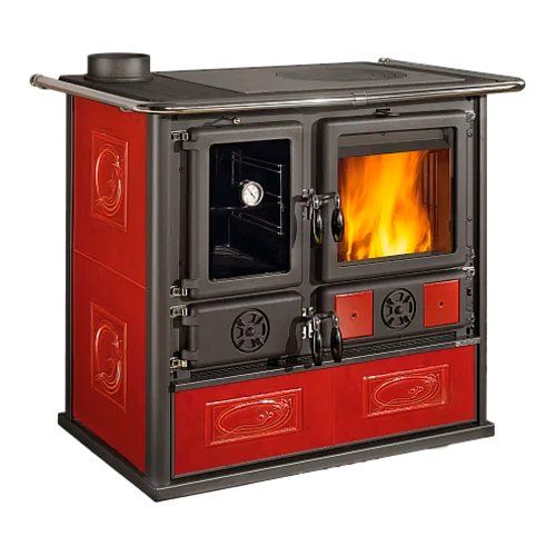 Nordica Cucina legna SinistraReverseVst16Ceramica Cucina legna Nordica 3005850 ROSA Sinistra Reverse Vst 16 Ceramica Bor 8022724006122