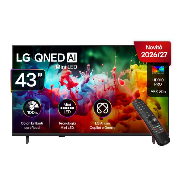 Lg Electronics TVC QNED AI 43 MINI LED 4K SMART8806096778470