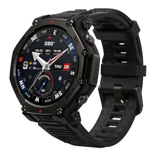 Amazfit Smartwatch TRex3Pro Smartwatch Amazfit W2548GL5N ADVENTURE SERIES T Rex 3 Pro Tactical bla 6972596109655