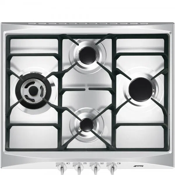 Smeg Piano Cottura Incasso Gas 4 Zone 60cm Inox Sr264xgh2 8017709268367 — 2