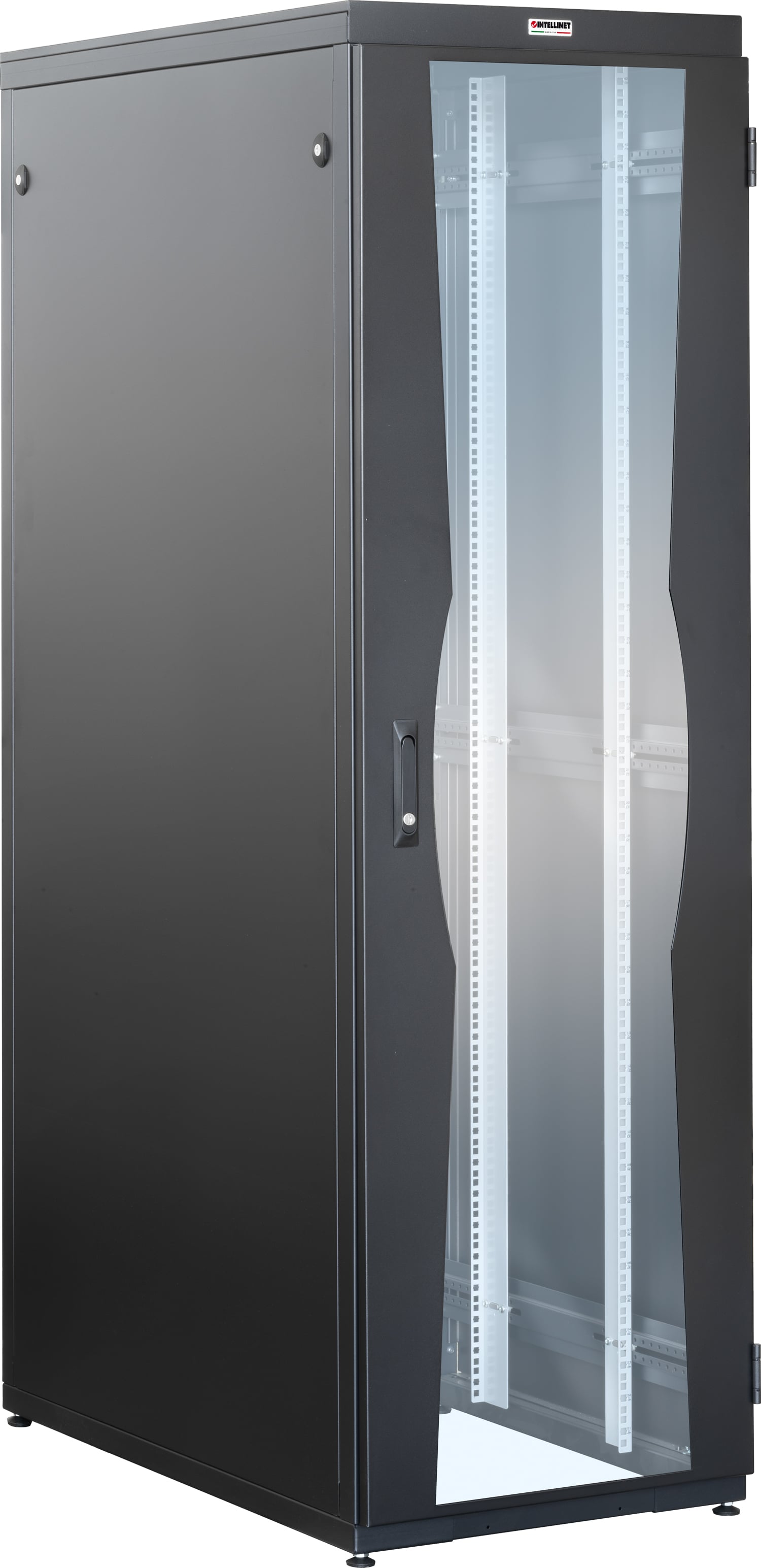 Intellinet Armadio NetRack 19'' 600x600 42 Unità Nero da Assemblare