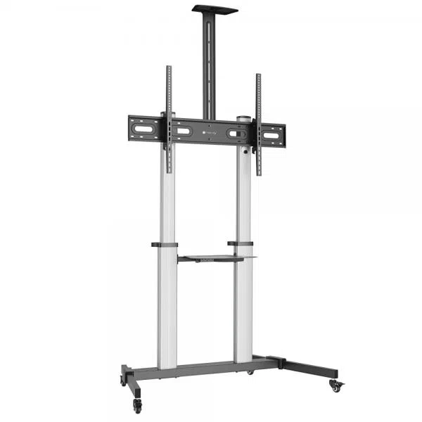 Techly Supporto a Pavimento Trolley TV LCD/LED/Plasma 60-100''