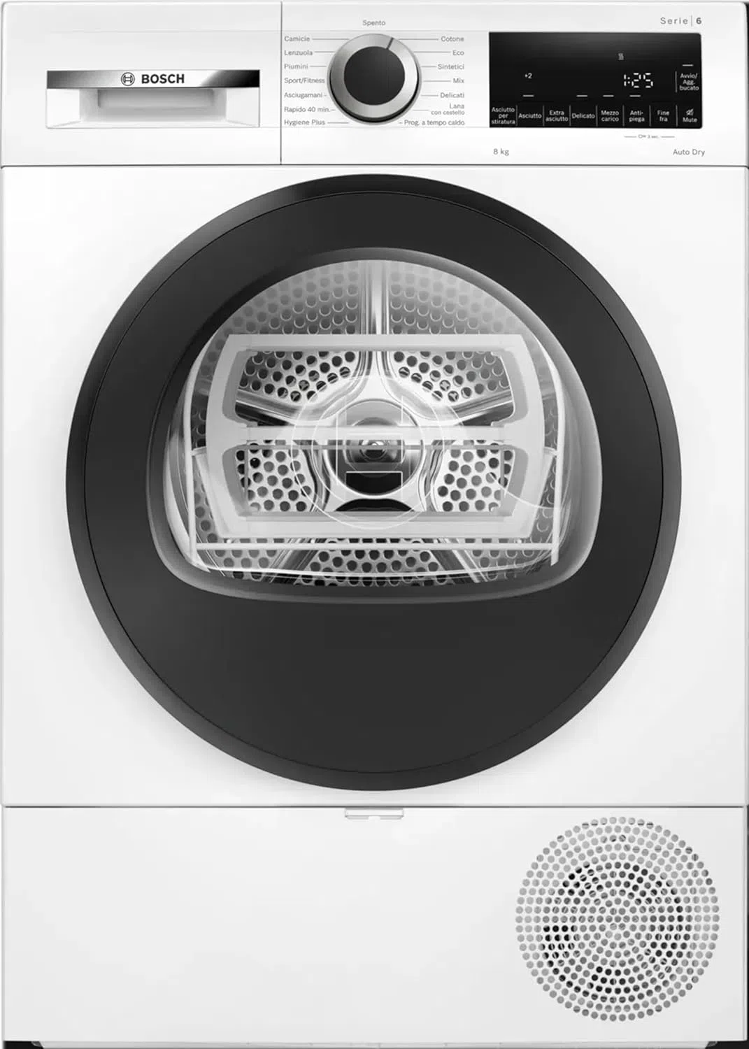 Bosch WQG233D1II ASCIUG 8KG C HYGIENE+ PLANA INV SERIE6 EASYCLEAN 4242005517787