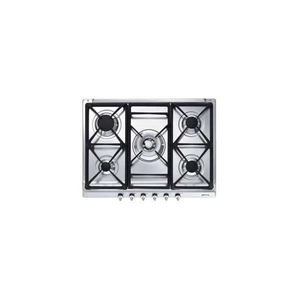 Smeg Piano Cottura Incasso Gas 5 Zone 70/75cm Inox Se70sgh-5 8017709113162 — 2