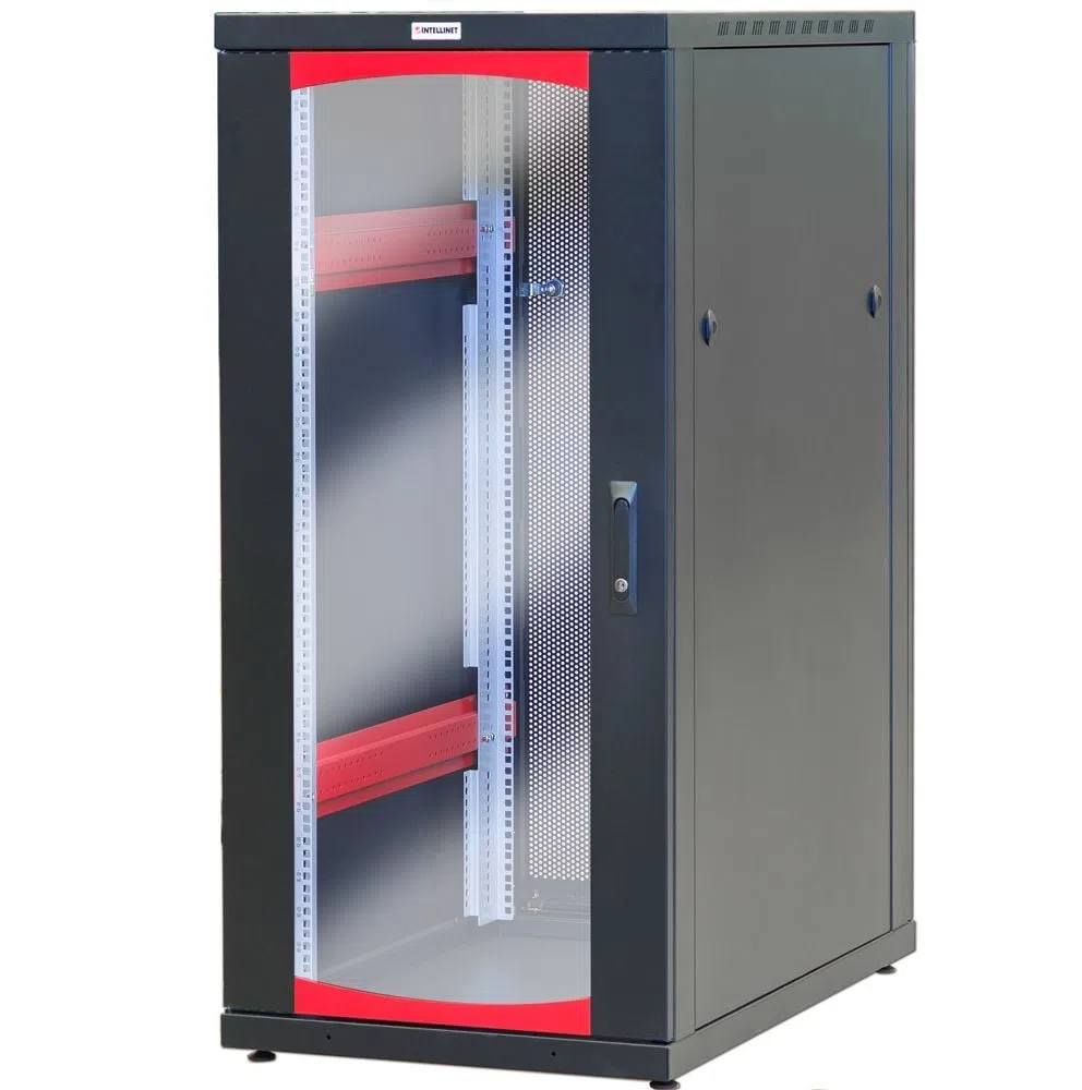 Intellinet Armadio Server Rack 19'' 800x1000 47 Unita' Nero serie IdealNET