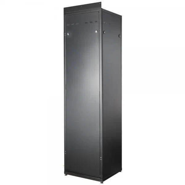Techly Professional Armadio Rack 19'' 600x600 20U per Batterie Fotovoltaico Nero