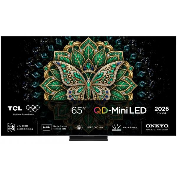 Tcl TVC QD MINILED FALD 65 UHD 4K 144HZ ONKYO 2.1 40W5901292531614
