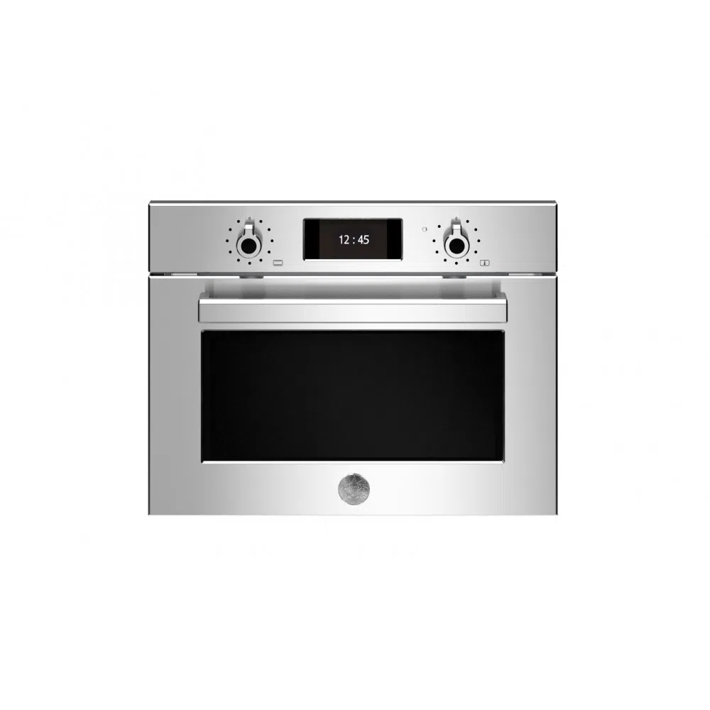 Forno da Incasso Vapore Combinato Bertazzoni Compatto Altezza 45 cm Serie Professional Acciaio Inox F457PROVTX — 2
