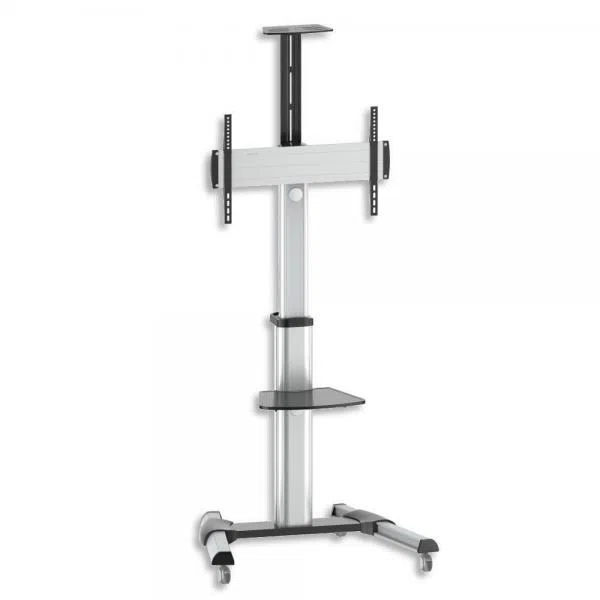 Techly Supporto a Pavimento con una Mensola Trolley TV LCD/LED/Plasma 37-70''