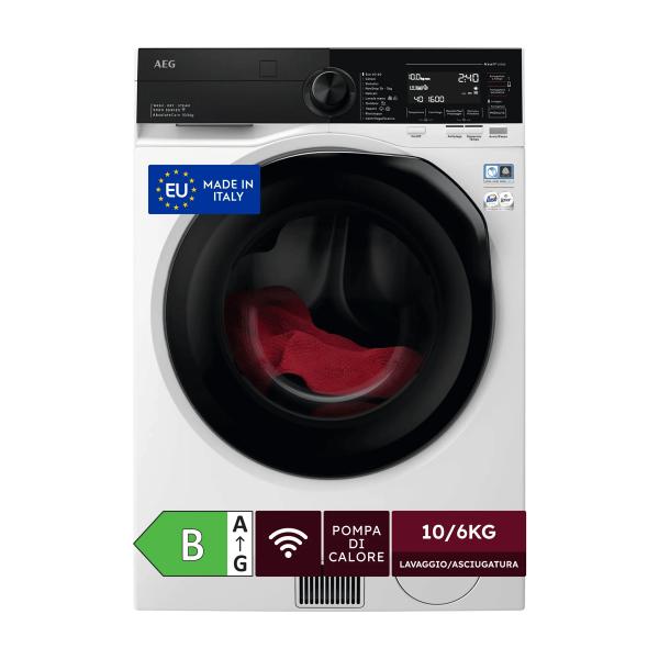 Aeg LAVASCIUGA 10+6KG 1600G VAPORE ABSOLUTECARE RUBY7333394116488