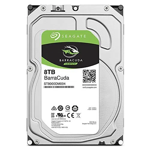 Seagate HARD DISK BARRACUDA 8 TB SATA 3 3.5" (ST8000DM004) 8719706003766 — 2