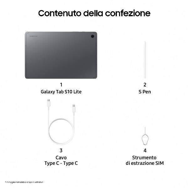 Samsung GALAXY TAB S10 LITE WIFI 128GB EE 8806097906483 — 2