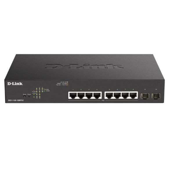D-link 10-PORT POE+ GIGABIT SMART MANAG 0790069467851