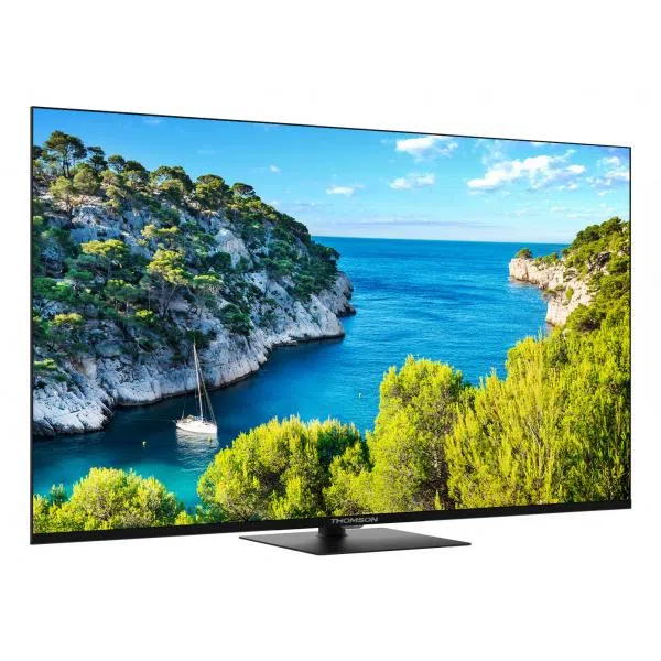 Thomson TVC LED 43 UHD 4K SMART GOOGLE CENTRAL STAND GIREVOLE + CERT TIVUSAT9120106662238