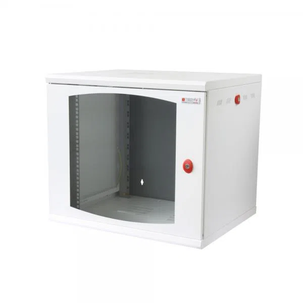 Techly Professional Armadio Rack 19'' a muro 16 unità sezione unica prof. 500mm Bianco