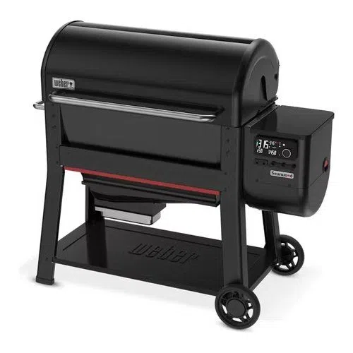 Weber Barbecue 600XL Barbecue Pellet Weber 1500131 SEARWOOD 600 XL Nero 0077924991561
