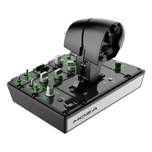 Moza Racing Joystick simulatore volo MTPThrottlePanel Joystick simulatore volo Moza Racing MOZ AS008 MTP Throttle Panel Blac 6973137270742