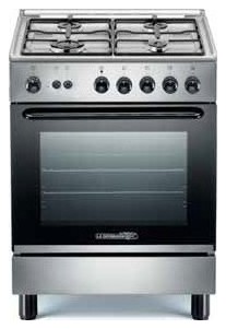 La Germania Cucina cm. 60 - S14051XT/19 inox 4 fuochi a gas - forno singolo a gas