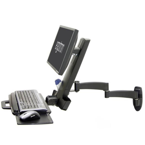 Ergotron 200 SERIES COMBO ARM (BLACK) 0698833010565