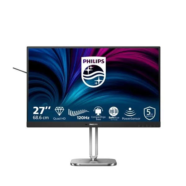 Philips MONITOR 27 2560X1440 120HZ REG ALT 8721038003734 — 2