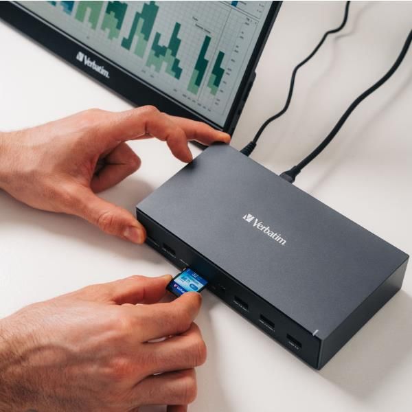 Verbatim USB C MULTI.17 IN 1 HDMI 8K PD 100W 0023942321729