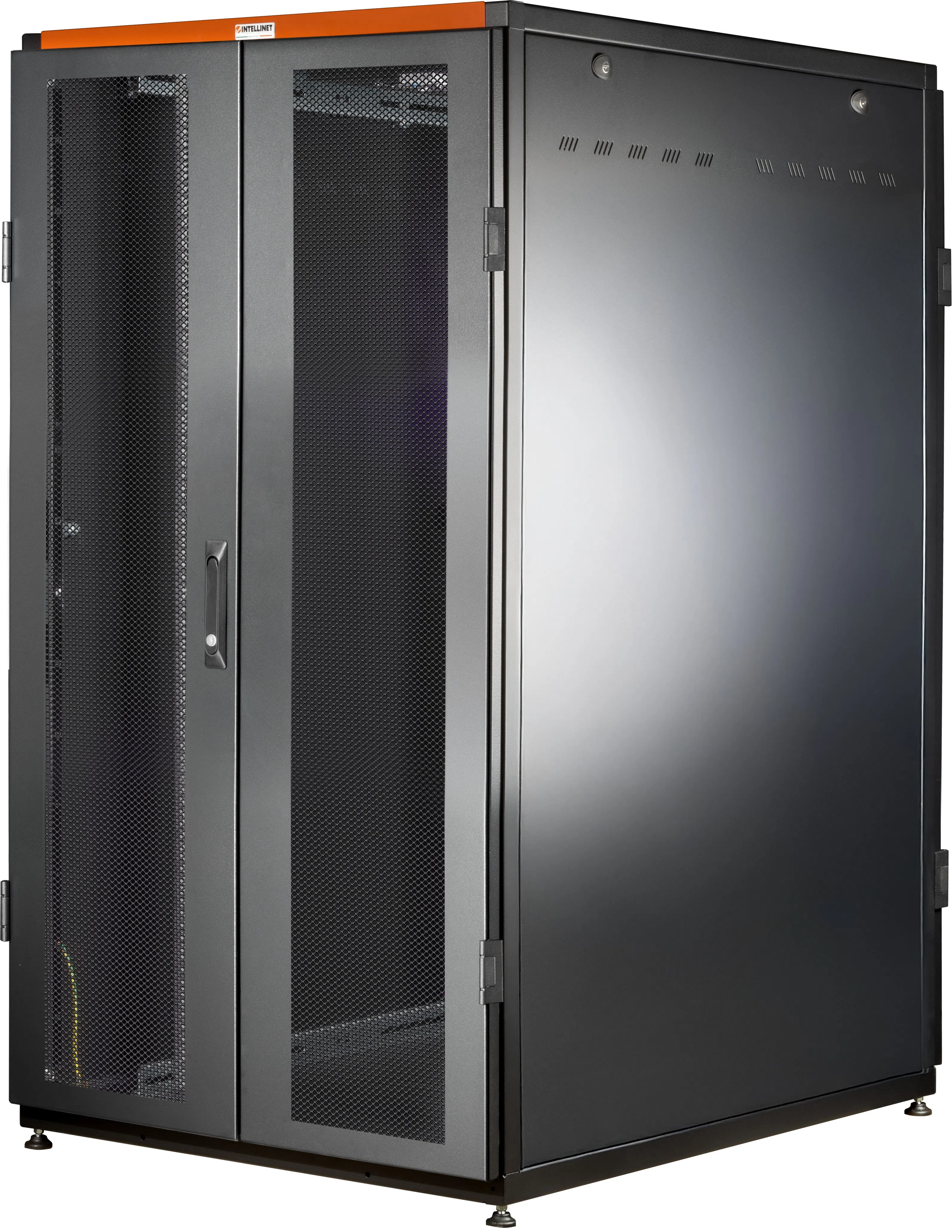 Intellinet Armadio Server Rack NextGen 1000 19'' 800x1200 33U Nero Doppia Porta Grigliata