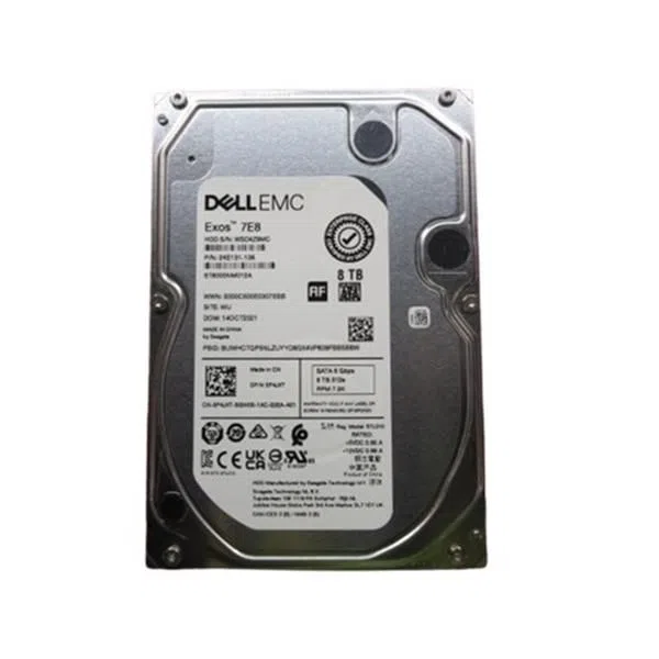 Dell Technologies 8TB HARD DRIVE SATA 6GBPS 7.2K RPM 5397184994221 — 2