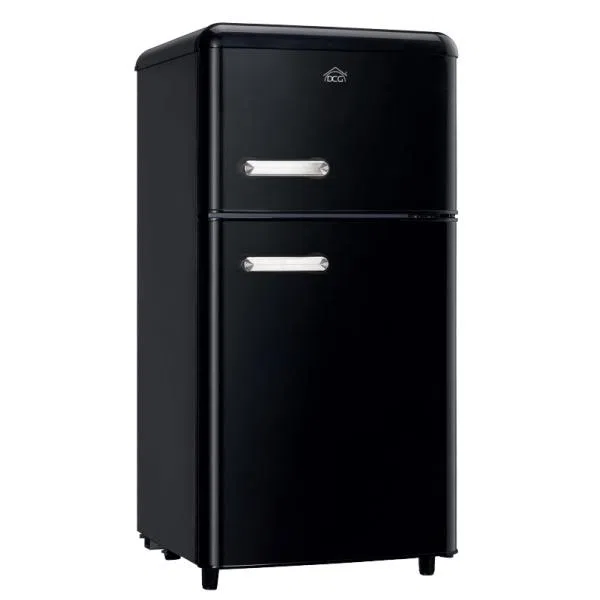 Dcg Frigo Doppia Porta Linea Retro' 110lt E Nero Mf110bcdp 8052780965460 — 2