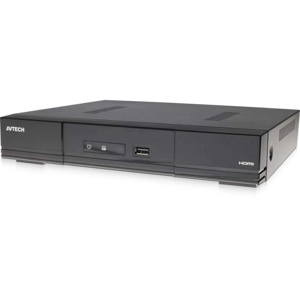 Avtech Videoregistratore NVR 16 Canali H.265 con 16 Canali PoE, AVH2117AX