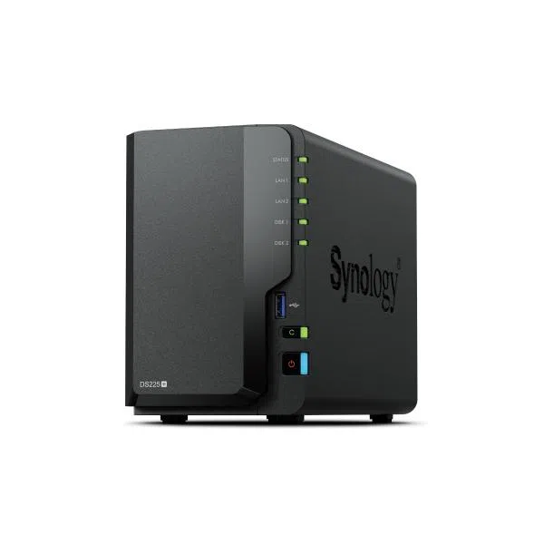 Synology NAS DISKSTATION DS225+ NERO 2 VANI 4711174726387 — 2
