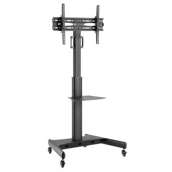 Techly Supporto a Pavimento con Mensola Trolley TV LCD/LED 32-65''