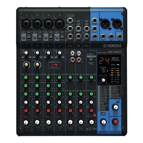Yamaha Mixer disc jockey MG10XU Mixer disc jockey Yamaha MG10XU MG SERIES Black 4957812547888