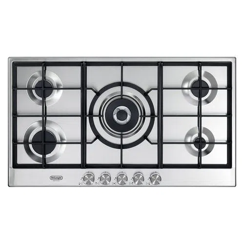 De Longhi Piano cottura gas Nsl590X Piano cottura gas De Longhi LIFE Nsl 590 X Inox 8024651211037