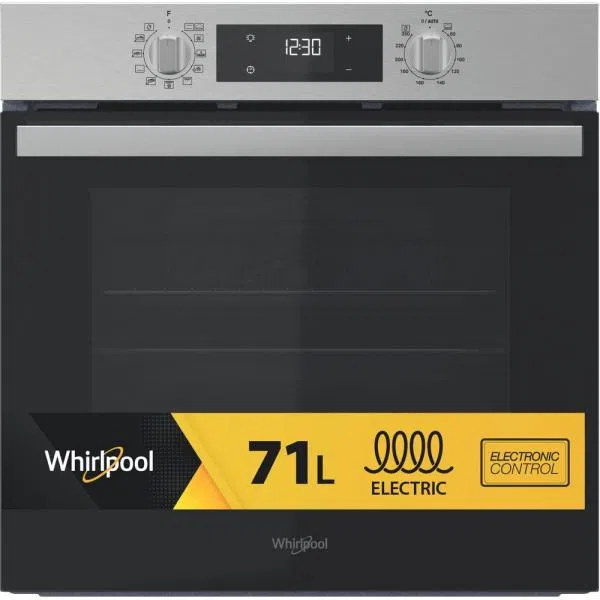 Whirlpool FORNO 71LT MULTI8 A+ INOX COOK3 SMARTCLEAN PIZZA DISPLAY8003437939297