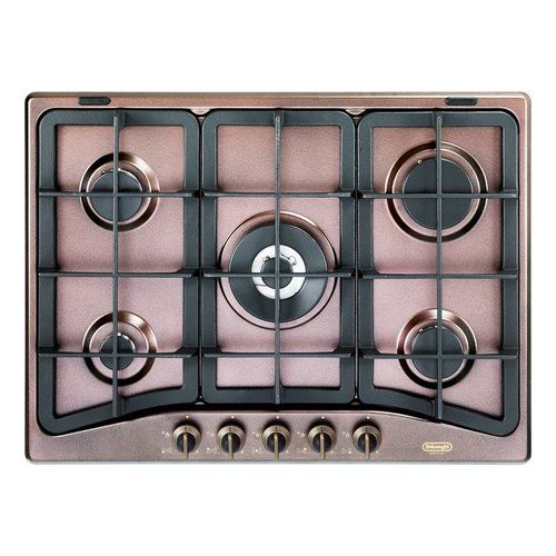 De Longhi Piano cottura gas Rof57Pro Piano cottura gas De Longhi COUNTRY Rof 57 Pro Rame 8004399039728