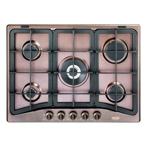 De Longhi Piano cottura gas Rof57Pro Piano cottura gas De Longhi COUNTRY Rof 57 Pro Rame 8004399039728
