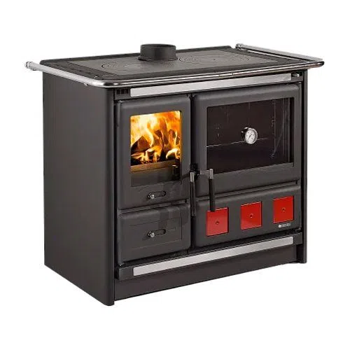 Nordica Cucina legna XXLVst16Steel Cucina legna Nordica 3003780 ROSA XXL Vst 16 Steel Antracite 8022724005392