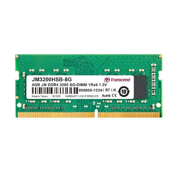 Transcend 16GB JM DDR4 3200 SO-DIMM 2RX8 0760557848370 — 2