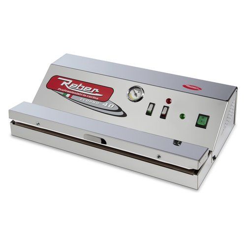 Reber Macchina sottovuoto Ecopro40 Macchina sottovuoto Reber 9716 NEL PROFESSIONAL Ecopro 40 Inox 8013152971694