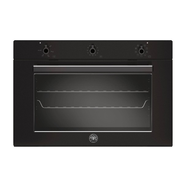 Forno da Incasso Multifunzione Bertazzoni Elettrico 90 cm 9 Funzioni Classe A Serie Professional Carbonio F909PROEKN