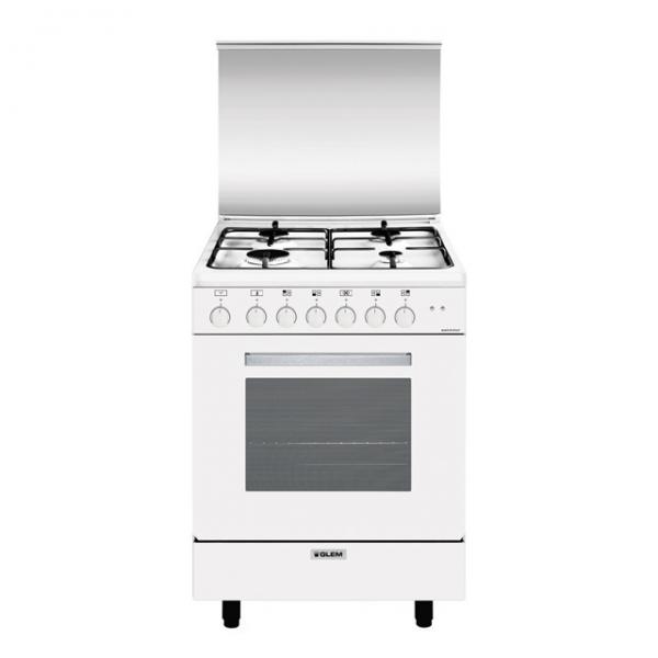 Glem Gas CUCINA 60X50 4F MULTI6 A BIANCA8052745124314