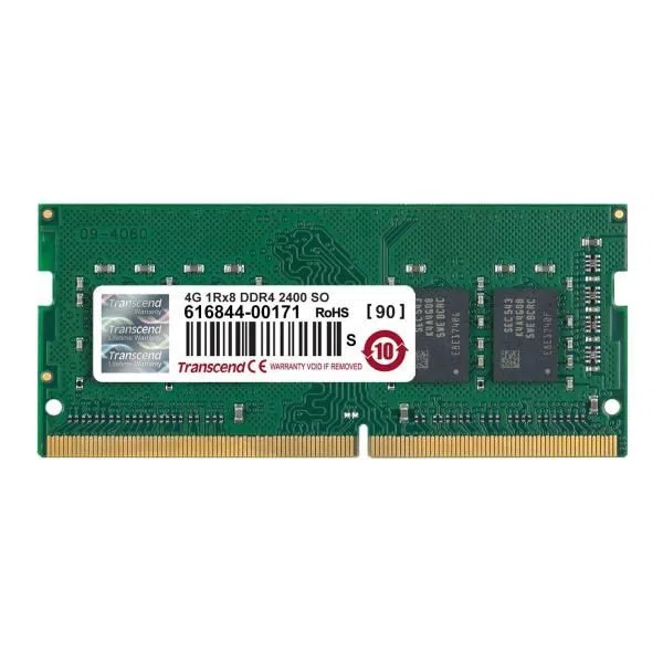 Transcend 8GB DDR4 2400 SO-DIMM 1RX8 0760557835073 — 2