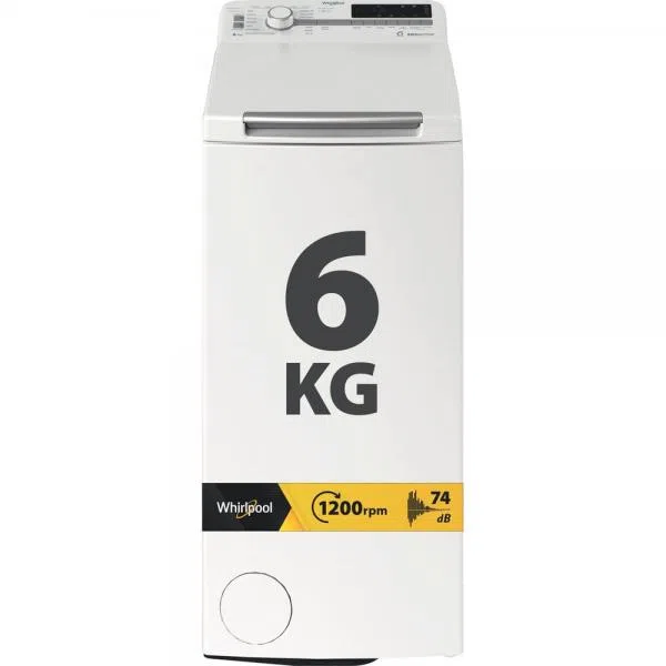 Whirlpool LAVATRICE CA 6KG 1200G INVERTER ZEN 6SENSO SOFT OPENING8003437050749