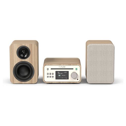 Pure Compatto HI FI StereoMiniBluetooth Compatto HI FI Pure 254591 CLASSIC Stereo Mini Bluetooth Cotton White 0759454301859