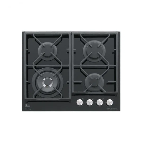 Glem Gas PIANO COT 60CM 3F+1TC VETRO NERO8054383969272